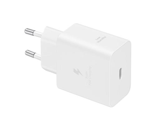 Samsung Fast Charging Adapter, 45 W, USB-C, valge - Laadimisadapter