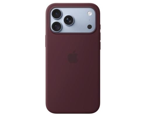Apple Silicone Case with Magsafe, iPhone 18 Pro Max, tumepunane - Ümbris