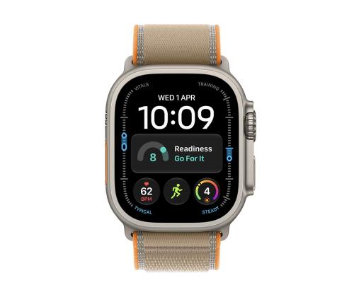 Apple Watch Ultra 4, 49 mm, Trail Loop, S/M, titaan / helepruun - Nutikell