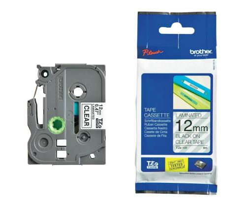 Lint must kiri läbipaistval taustal 8m x 12mm, Brother