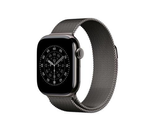 Apple Milanese Loop, 46 mm, S/M, must - Kellarihm