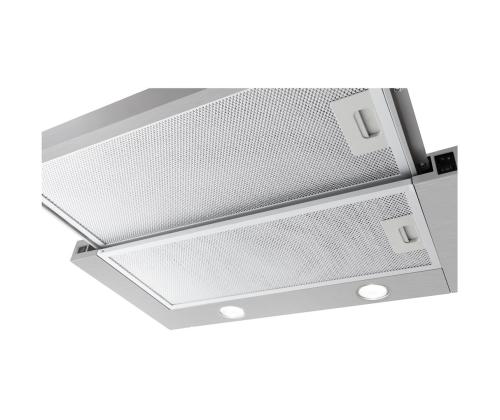 Hansa, 270 m³/h, laius 60 cm, roostevaba teras - Integreeritav õhupuhasti