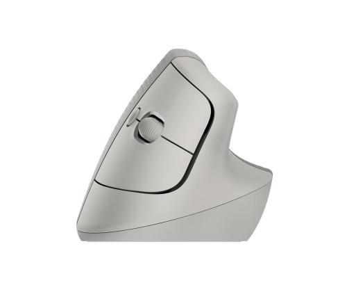 Logitech Lift Vertical Ergonomic, hall - Juhtmevaba hiir