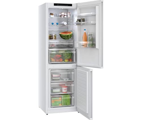 Bosch, Seeria 4, NoFrost, 321 L, kõrgus 186 cm, valge - Külmik