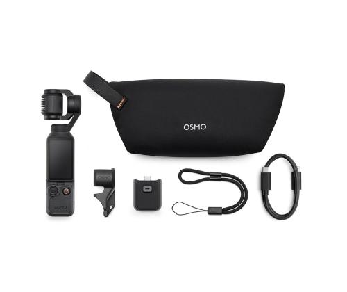DJI Osmo Pocket 4 Standard Combo, must - Gimbal kaamera