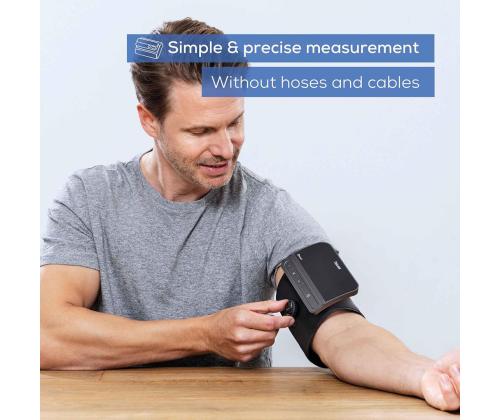 Beurer easyLock, must/beež - Vererõhumõõtja