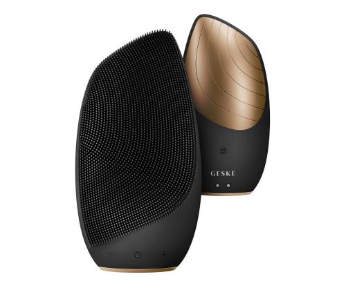 Geske Sonic Thermo Facial Brush, 6-ühes, hall - Multifunktsionaalne näohooldusseade