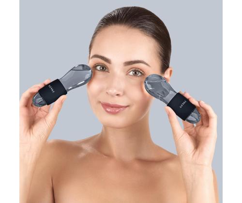 Geske Cool & Warm Duo Eye Massager, 7-ühes, must - Silmamassaažiseade