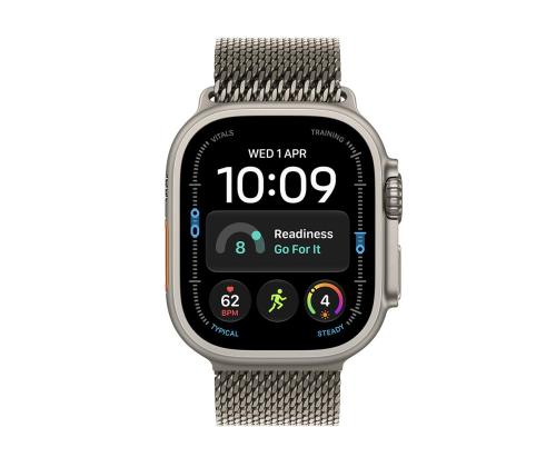 Apple Watch Ultra 4, 49 mm, Titanium Milanese Loop, M, titaan - Nutikell