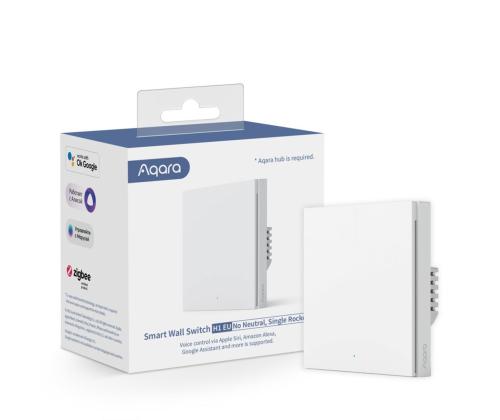 Aqara Smart Wall Switch H1, ilma neutraalita - Nutikas seinalüliti