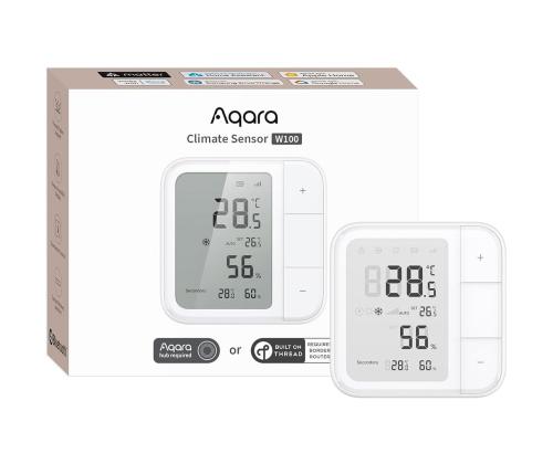 Aqara Climate Sensor W100, valge - Kliimasensor
