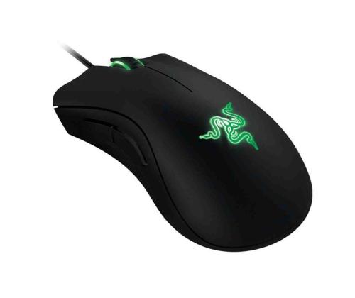 Razer Deathadder Essential, must - Juhtmega optiline hiir