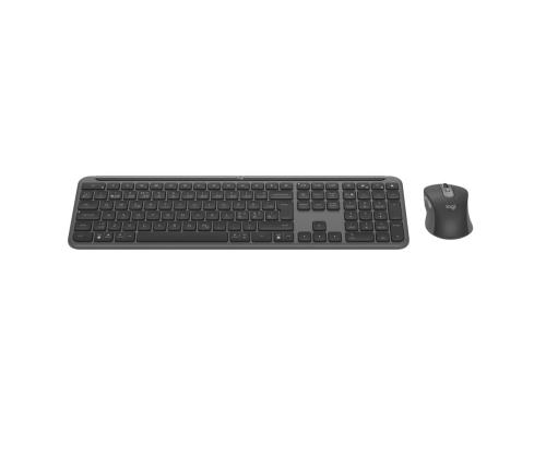 Logitech Signature Slim Combo MK950, SWE, must - Juhtmevaba desktop