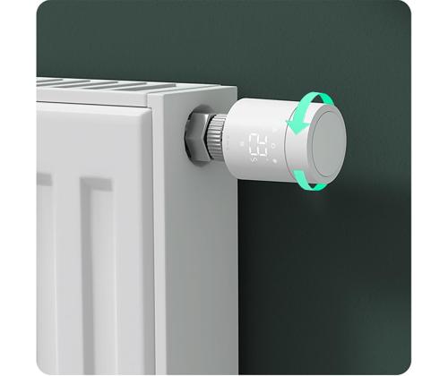 Aqara Radiator Thermostat W600, valge - Nutikas radiaatori termostaat