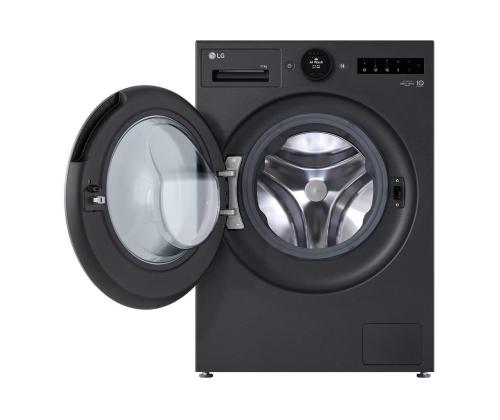 LG TurboWash 360˚, 11 kg, sügavus 55 cm, 1400 p/min, mattmust - Eestlaetav pesumasin
