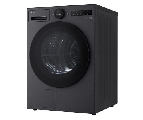 LG, Soojuspump, 10 kg, sügavus 66 cm, mattmust - Pesukuivati