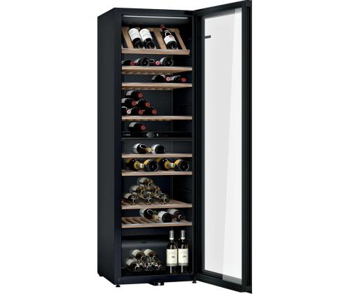 Bosch seeria 6, 199 pudelit, kõrgus 186 cm, must - Veinikülmik