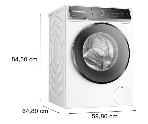 Bosch, Seeria 8, 11 kg, sügavus 59 cm, 1600 p/min - Eestlaetav pesumasin
