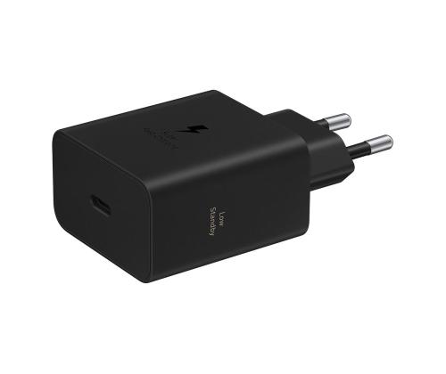 Samsung Power Adapter, USB-C, 60 W, must - Laadija