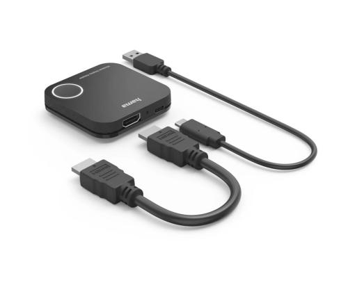 Hama Wireless display adapter, HDMI, FULL HD, must - Juhtmevaba adapter