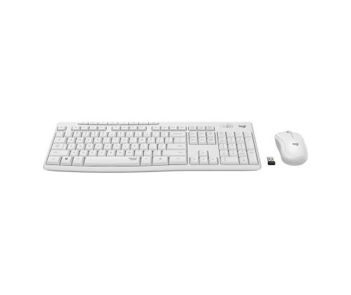 Logitech Slim Combo MK295, SWE, valge - Juhtmevaba klaviatuur + hiir