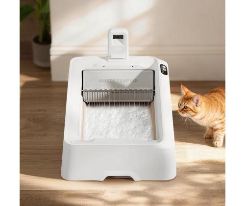 Petkit Purobot Crystal Duo, valge - Automaatne kassiliivakast