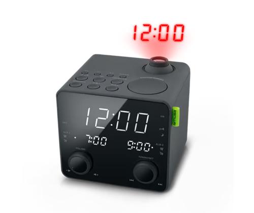 Muse M-189 P, must - Kellraadio