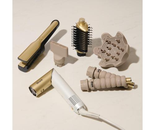 Shark Glam, curly & coily, kuldne - Juuste kujundamise seade