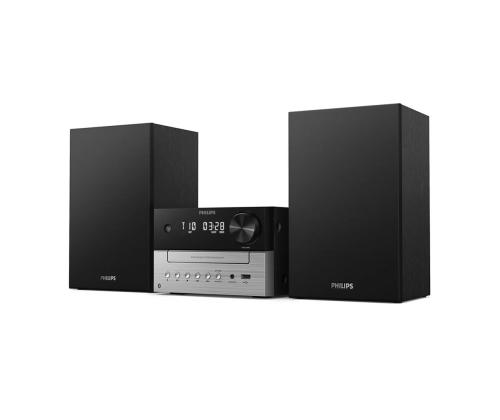 Philips TAM3205, 2.0, must/hõbe - Muusikakeskus
