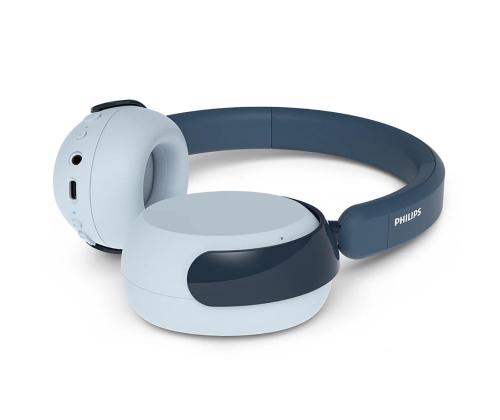 Philips TAK5500, active noise-cancelling, sinine - Juhtmevabad laste kõrvaklapid