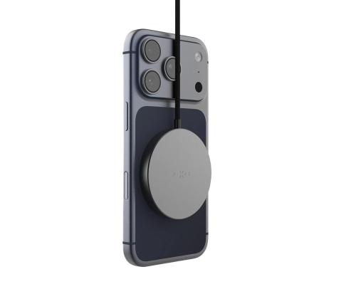 Fixed MagPad Slim, 25 W, Qi2.2, MagSafe, hall - Juhtmevaba laadija