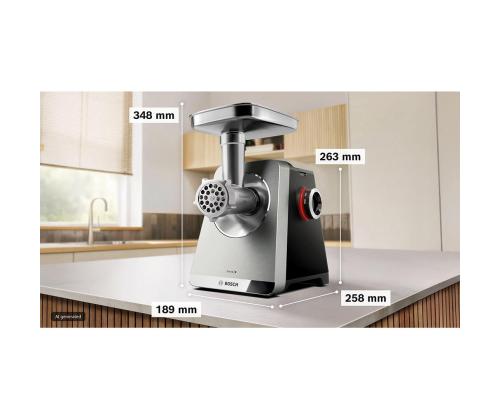 Bosch MultiPower, Seeria 8, 2500 W, must/roostevaba teras - Hakklihamasin