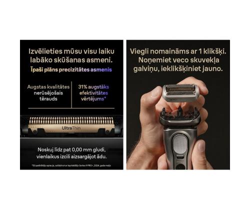 Braun, Series 9 - Varulõikeblokk