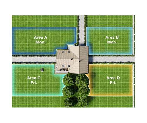 Ecovacs Goat A3000 Lidar Pro, valge/must - Piirdekaablivaba robotmuruniiduk