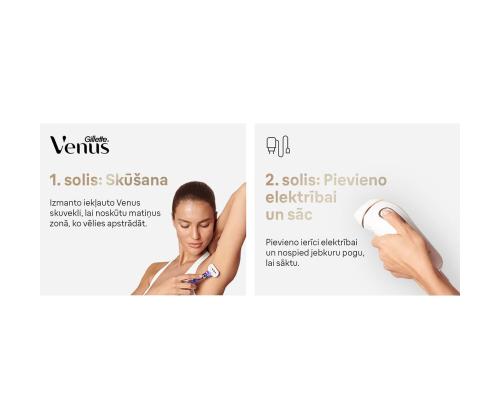 Braun Silk-expert Pro 5, valge/kuldne - IPL Fotoepilaator