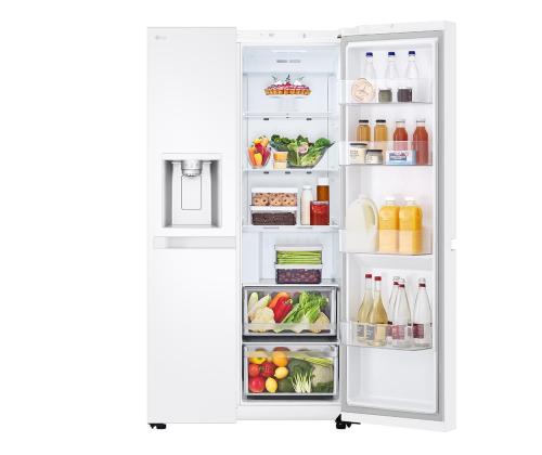 LG, Water & Ice Dispenser, 638 L, kõrgus 179 cm, valge - SBS-külmik