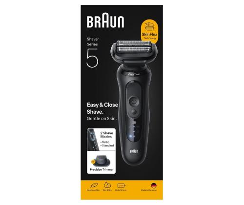 Braun Series 5, Wet & Dry, must - Pardel