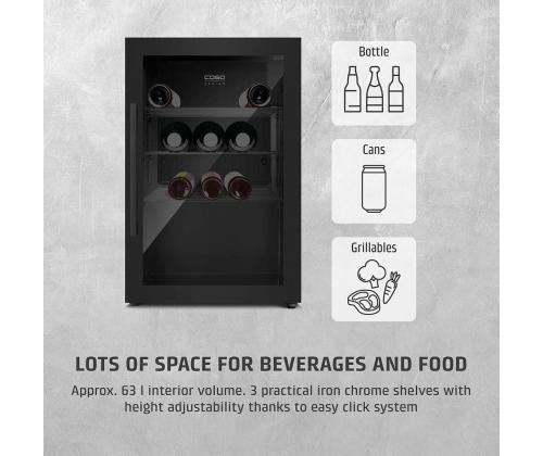 Caso BBQ Cooler S-R, 63 L, kõrgus 68 cm, must - Jahuti