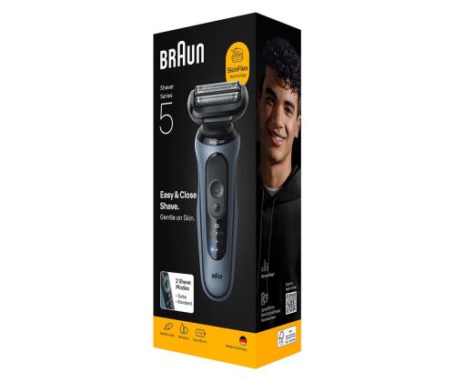 Braun Series 5, Wet & Dry, sinine - Pardel