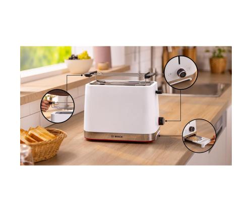 Bosch MyMoment, 950 W, valge - Röster