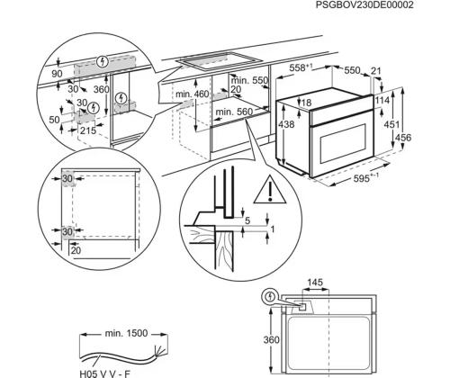 Electrolux 800 Series MealAssist Combiquick®, mikrolainefunktsioon, 44 L, must - Integreeritav kompaktahi