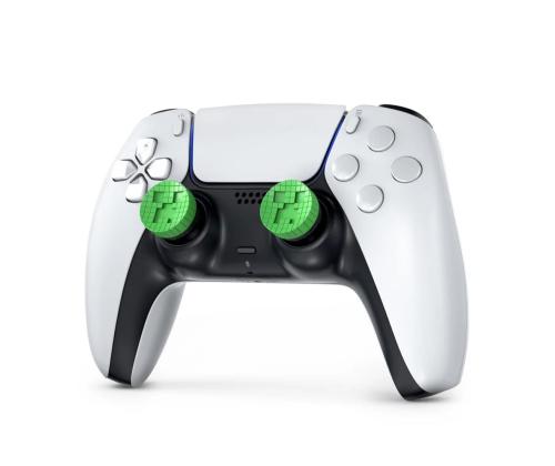 KontrolFreek Minecraft Thumbsticks Creeper Edition, PlayStation, roheline - Nupud