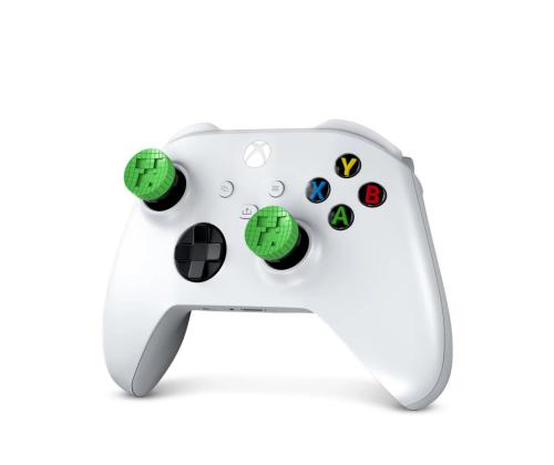 KontrolFreek Minecraft Thumbsticks Creeper Edition, Xbox, roheline - Nupud
