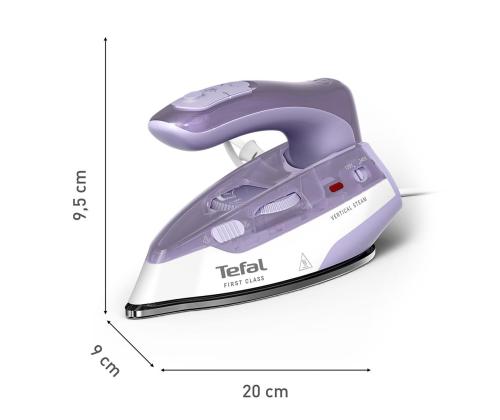 Tefal First Class, 1000 W, lilla/valge - Reisitriikraud