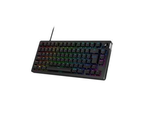 HyperX Alloy Rise 75, SWE, must - Klaviatuur
