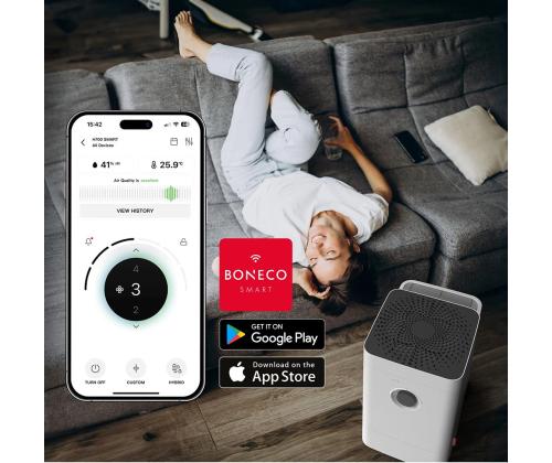 Boneco Hybrid H400 Smart, valge - Õhuniisuti- ja puhasti