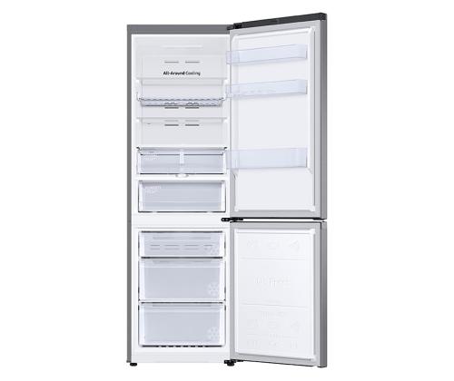 Samsung, Humidity Fresh +, NoFrost, 344 L, kõrgus 186 cm, roostevaba teras - Külmik