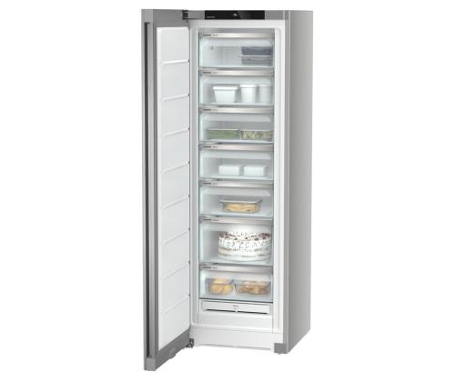 Liebherr, NoFrost, 277 L, kõrgus 186 cm, hõbedane - Sügavkülmik
