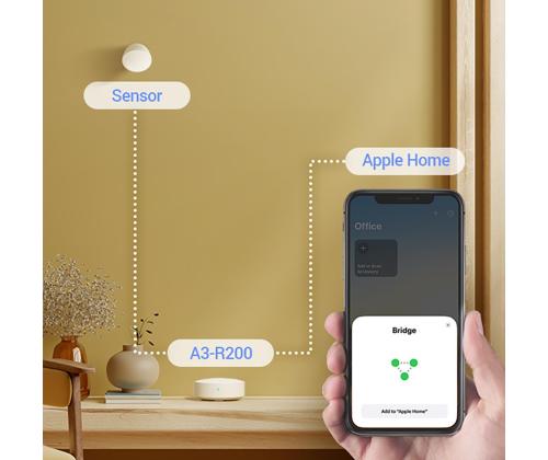 EZVIZ A3-R200, Apple HomeKit, Matter, valge - Nutikodu keskjaam