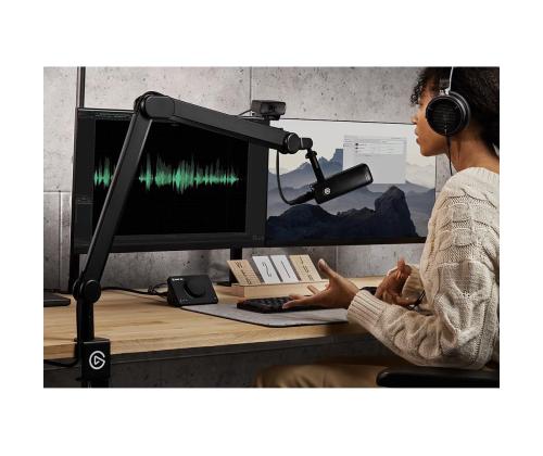 Elgato Wave XLR MK.2, must - integreeritud mikrofoniliides